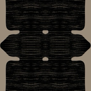 Demerara Groove wallpaper pattern swatch